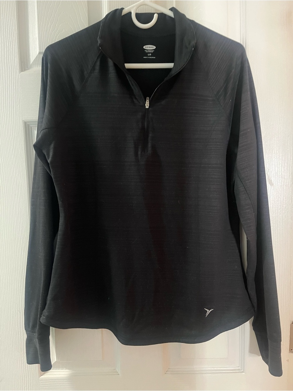 Women’s Black Half-Zip Performance Shirt, Old Navy